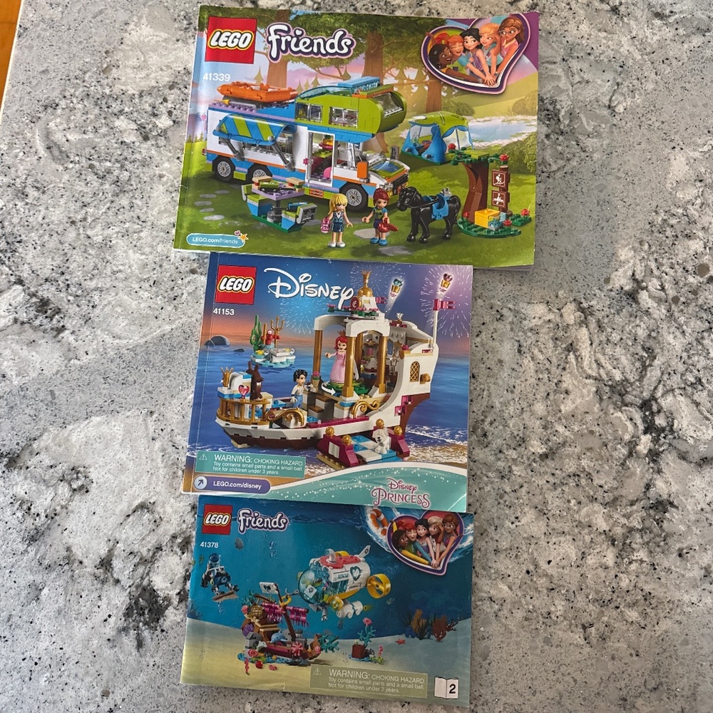 5 Lego sets